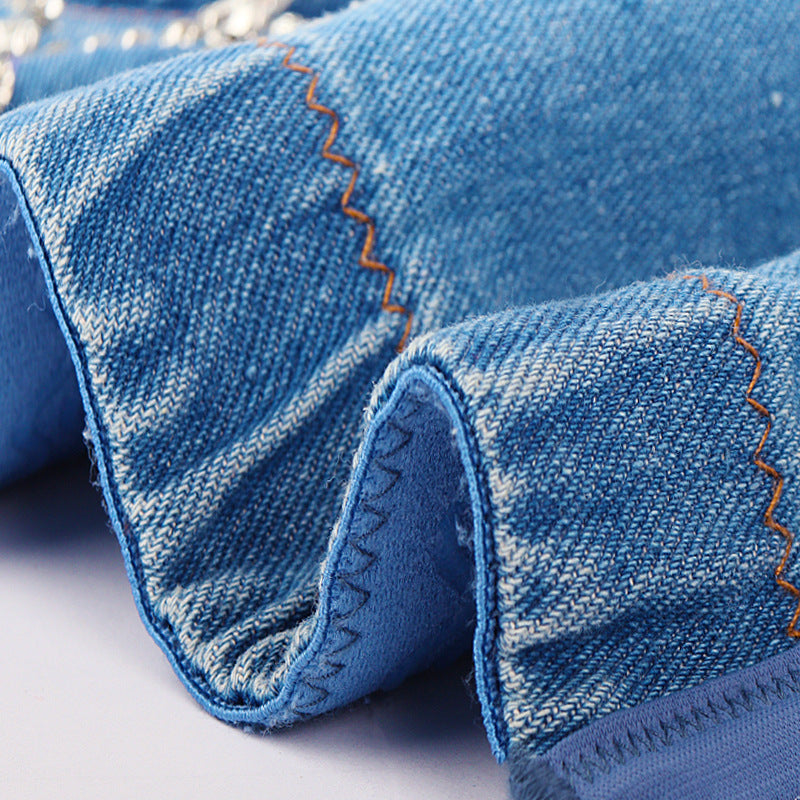 Crop-top de jeans - O Retalho