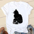Camiseta Branca Padrão Simples Gola Redonda - O Retalho