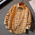 Camisa Xadrez para Meninos Casual e Moderno - O Retalho