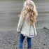 Girls cardigan sweater coat - O Retalho