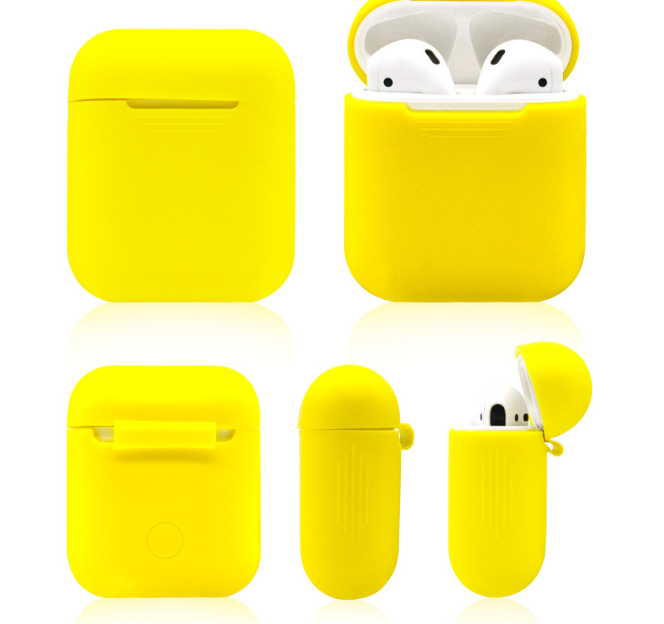Soft Silicone Case For Storage Box Protector Cover Charging Cover Headphone Holder - O Retalho