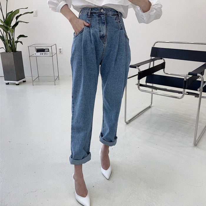 Jeans Harem feminina - O Retalho
