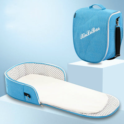 Berço Portátil Dobrável Removível Bolsa Maternidade - O Retalho