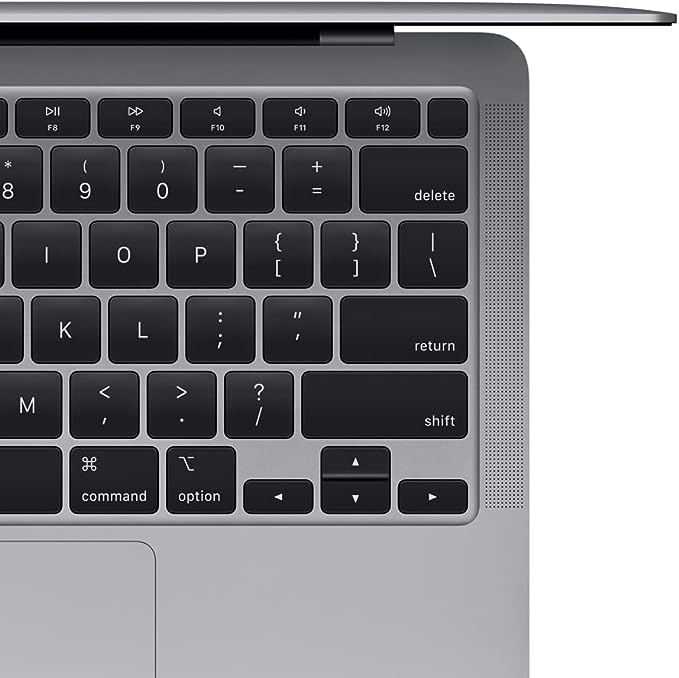 MacBook Air -Apple notebook : (de 13 polegadas, Processador M1 da Apple com CPU 8‑core e GPU 7‑core, 8 GB RAM, 256 GB) - Prateado - O Retalho