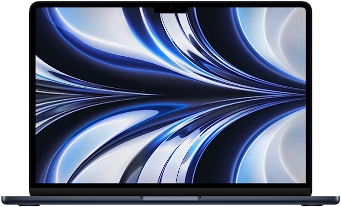 MacBook Air de 13 polegadas-Apple notebook: Chip M2 da Apple com CPU de oito núcleos e GPU de oito núcleos - O Retalho