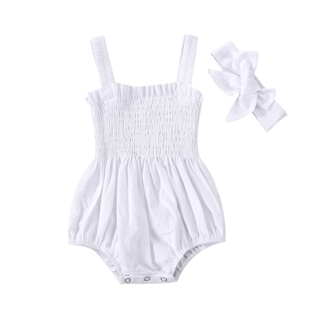Macacão de verão para menina - O Retalho
