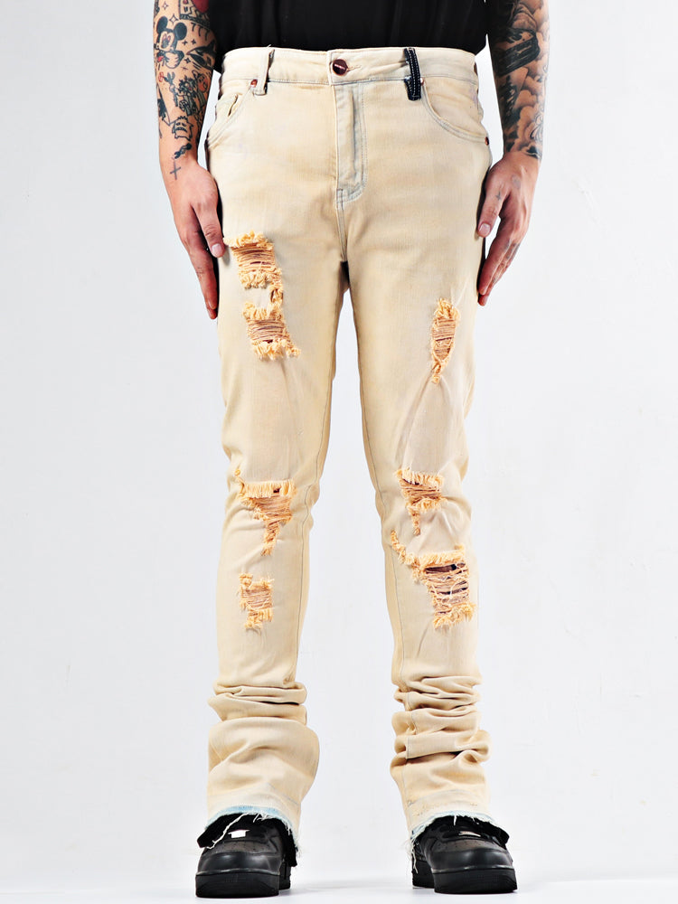 Calça Jeans Flare Elástica Juvenil - O Retalho