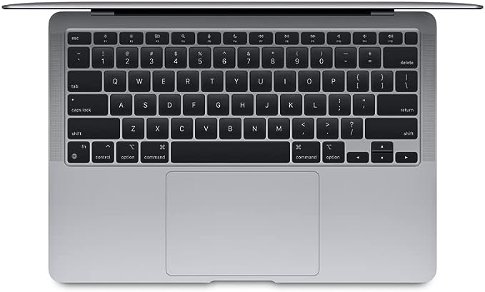 MacBook Air -Apple notebook : (de 13 polegadas, Processador M1 da Apple com CPU 8‑core e GPU 7‑core, 8 GB RAM, 256 GB) - Prateado - O Retalho