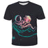 Camiseta astronauta com estampa digital - O Retalho