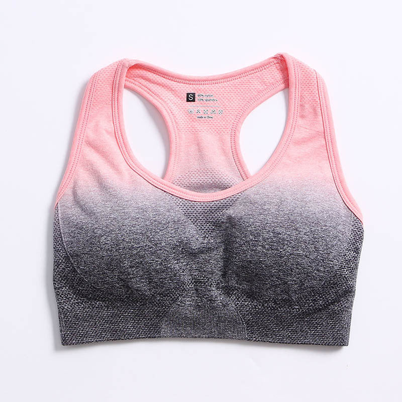 Conjunto de Roupas de Yoga Esportiva com Elástico e Gradiente para Mulheres: Conforto e Estilo para Seus Exercícios - O Retalho