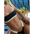 Women's Temperament Leisure Stitching Tube Top Split Swimsuit