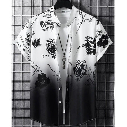 Camisa havaiana Casual Gradient - O Retalho