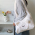 Bolsa personalizada para mulheres com design 3D de urso de desenho animado 🐻🌸 - O Retalho