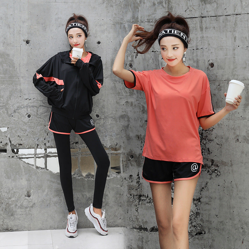 Conjunto de Roupas de Ginástica Solta - Estilo e Conforto para Suas Atividades Físicas Favoritas - O Retalho