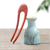 Green Ebony U-shaped Hairpin Ancient Style Modern Simple Hairstyle - O Retalho