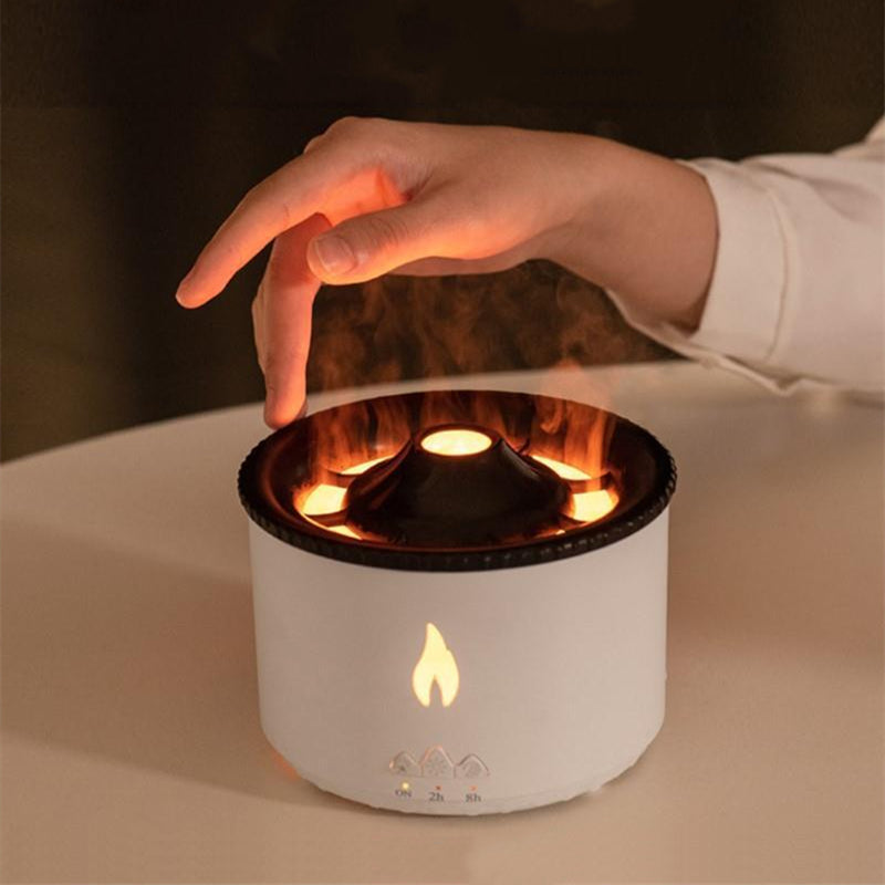 Difusor Vulcão - Novo Ultrassônico Difusor de Aromaterapia de Óleo Essencial