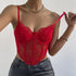 Regata Slim-fit de Renda Feminina - O Retalho
