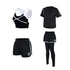 Conjunto de Roupas de Ginástica Solta - Estilo e Conforto para Suas Atividades Físicas Favoritas - O Retalho