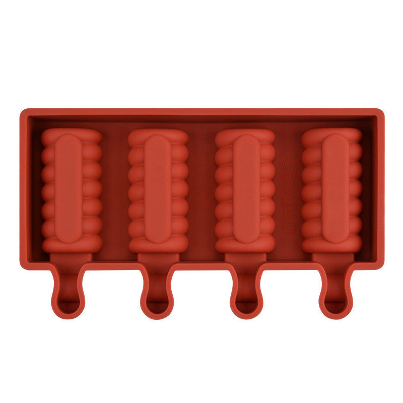 Molde de sorvete de picolé de silicone - O Retalho