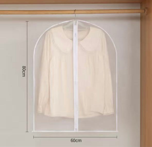 Bolsa Transparente Protetora à Prova d'Água e Poeira para Roupas