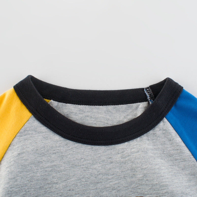 Nova camiseta de manga curta de verão para crianças - O Retalho