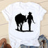 Camiseta Branca Padrão Simples Gola Redonda - O Retalho