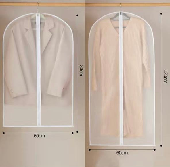 Bolsa Transparente Protetora à Prova d'Água e Poeira para Roupas