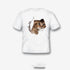 🐯Camiseta para meninos com Estampa de 3D Gato - O Retalho