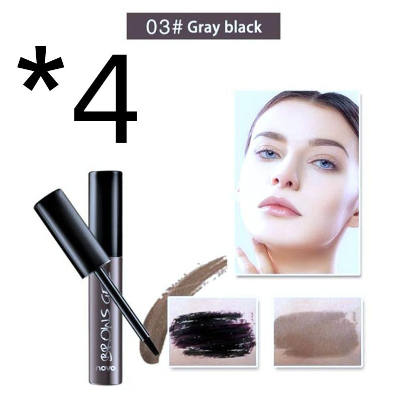 Tinta para sobrancelha marrom preto à prova de água - O Retalho