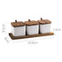Household Seasoning Box Ceramic Seasoning Jar Set - O Retalho