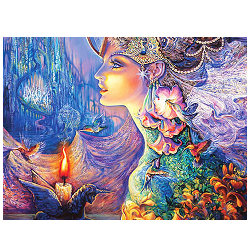 Pintura com Diamantes para Quarto - Adicione Brilho e Arte ao seu Espaço - O Retalho