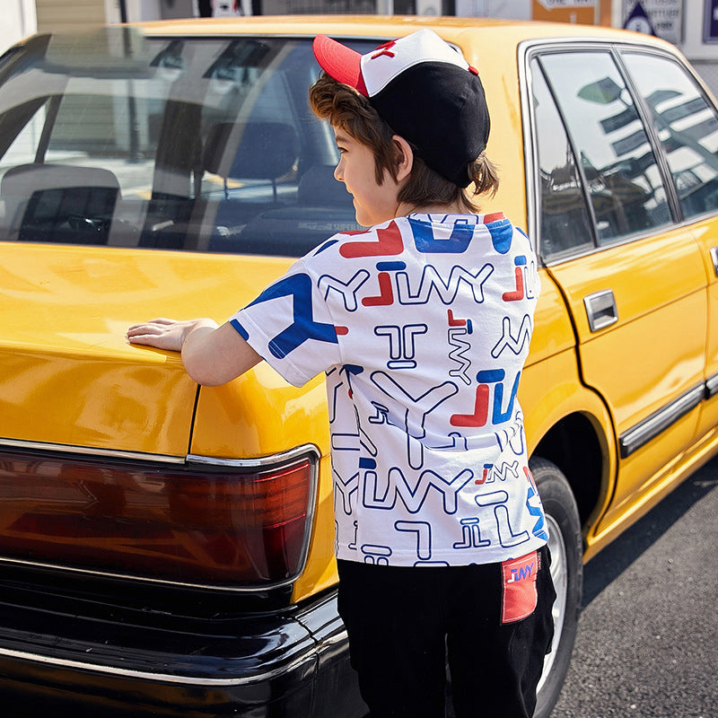 Camiseta estampada infantil - O Retalho