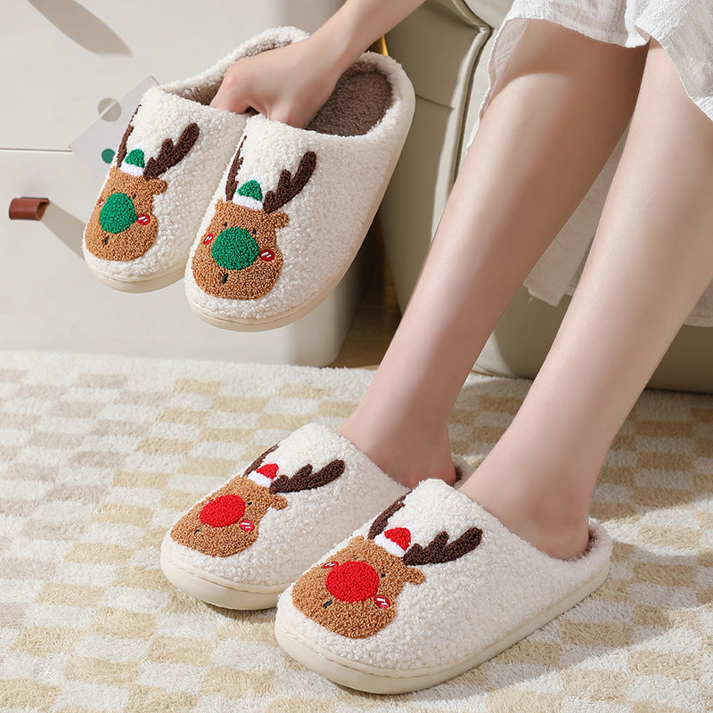 Pantufas de Inverno de Natal confortáveis - O Retalho