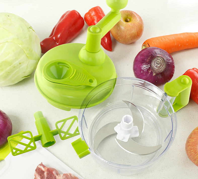 Processador Manual de Alimentos - Prepare Deliciosas Receitas com Facilidade - O Retalho