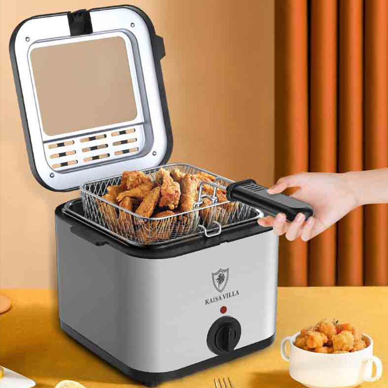 Visual Multifunctional Electric Air Fryer Skewer French Fries Machine - O Retalho