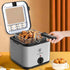 Visual Multifunctional Electric Air Fryer Skewer French Fries Machine - O Retalho