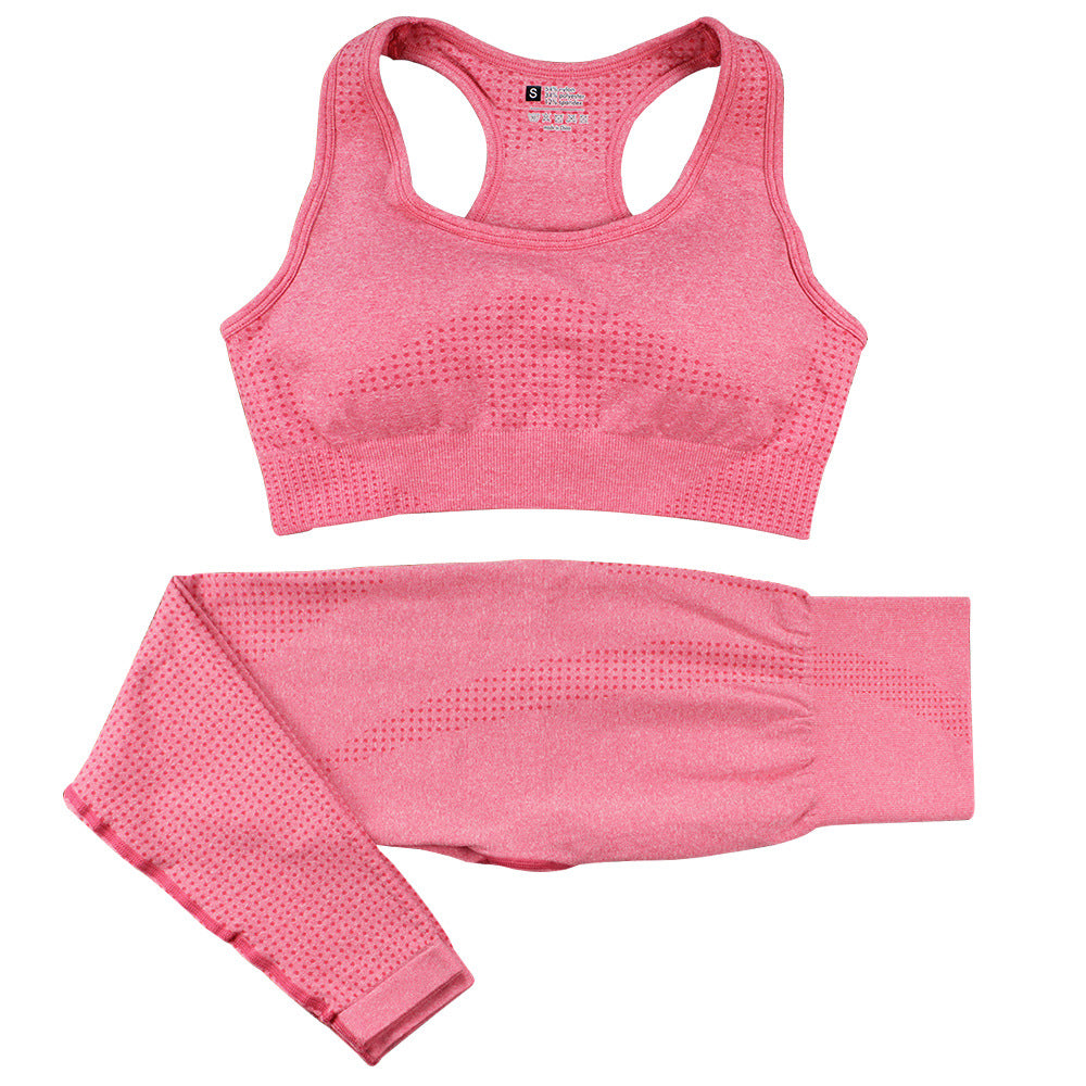 Conjunto Leggings de Cintura Alta e Top Crop Fitness Esportivo - O Retalho