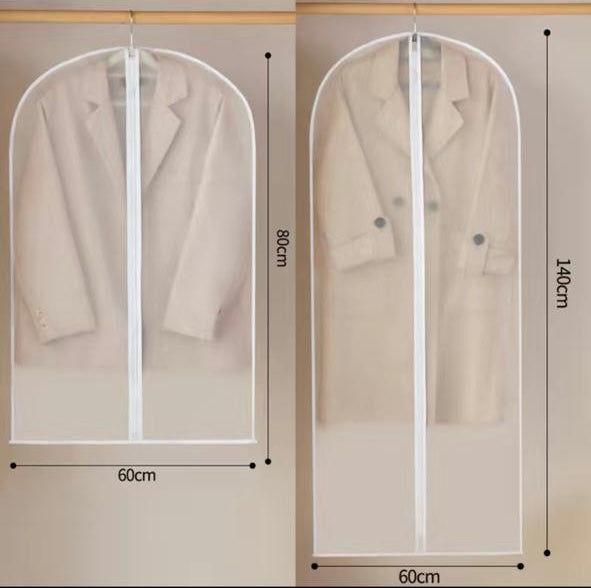 Bolsa Transparente Protetora à Prova d'Água e Poeira para Roupas