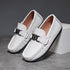 Sapatos Infantis Peas - Sapatos de Couro Deslizantes para Crianças - O Retalho