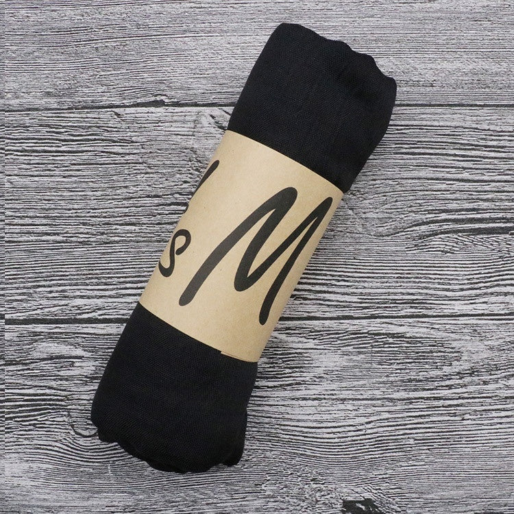 Cotton And Linen Scarf Ethnic Style Autumn And Winter Cotton And Linen Scarf Shawl Dual-use Monochrome - O Retalho