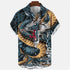 🌑Camisa Havaiana Animal Retro Mito 3D - O Retalho