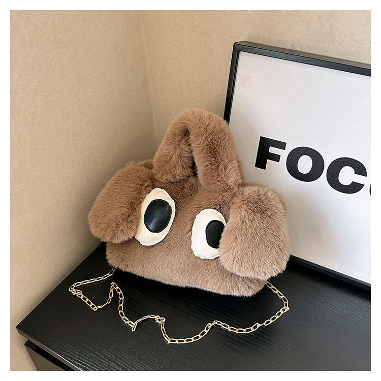 Bolsas de pelúcia com desenho fofo - O Retalho