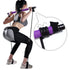 Fitness yoga pilates barra portátil acessórios de ginásio, esporte elástico musculação faixas resistência para treinador em casa - O Retalho