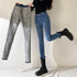 Jeans de Cintura Alta Feminino - O Retalho