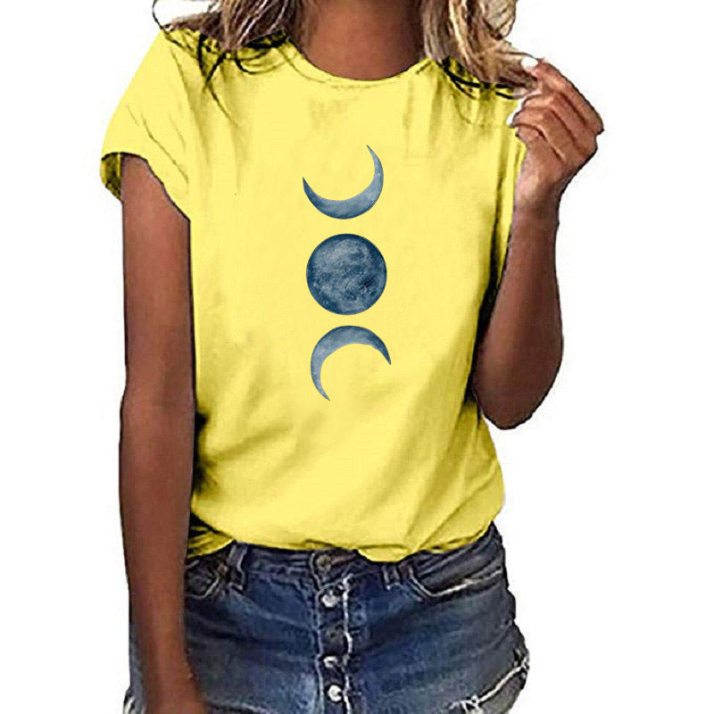 Camiseta Casual Com Gola Redonda Com Estampa - O Retalho