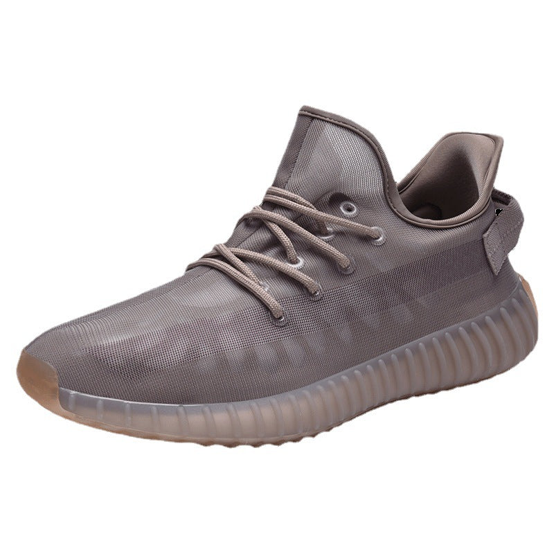 sapatos masculinos adequados para o verão com tecido elástico - O Retalho