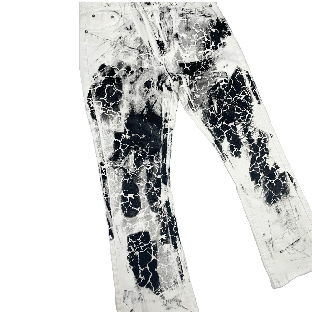 Calça Jeans elegante tom de branco - O Retalho