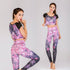 Conjunto de Roupas de Yoga Estampado - Estilo e Elegância para Seu Treino - O Retalho
