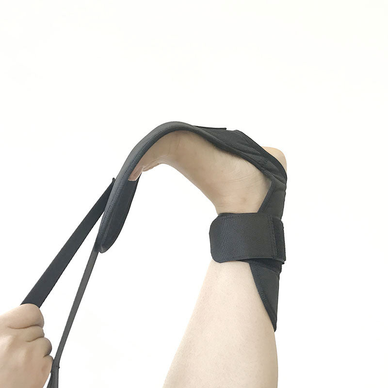 Cinto de alongamento de ligamento de yoga, cinta de reabilitação para hemiplegia, treinamento de perna, tornozelo, correção de articulações - O Retalho