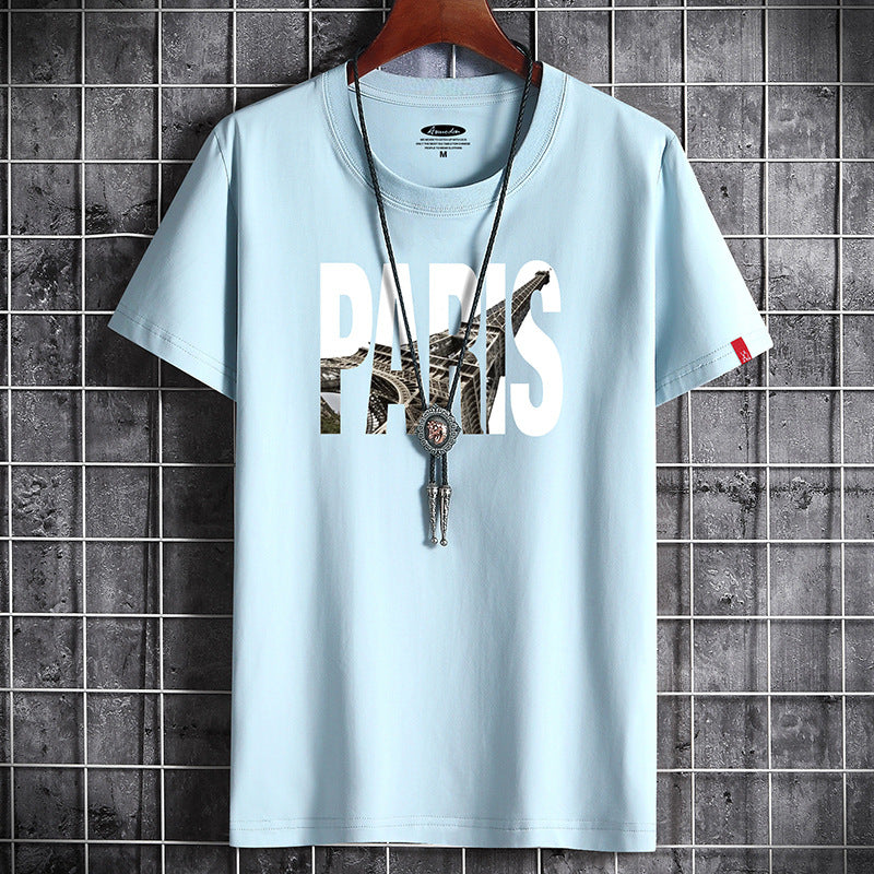 Camiseta para verão casual manga curta - O Retalho
